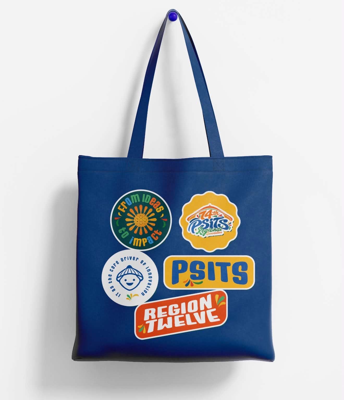 PSITS Region Twelve graphic tote bag